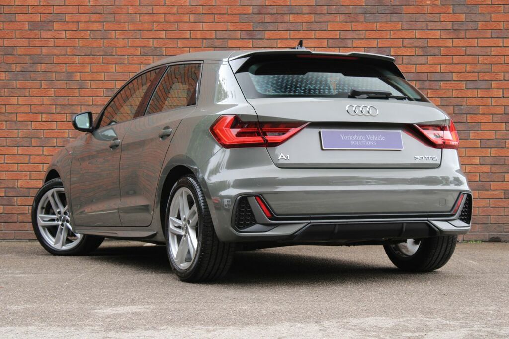 Audi A1 1.0 Tfsi 30 S Line Sportback Euro 6 Ss - 20 MK19NZV Grey #3