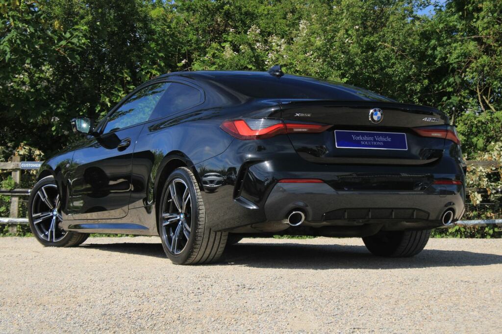 BMW 4 Series 2.0 420D Mht M Sport Xdrive Euro 6 Ss Black #3