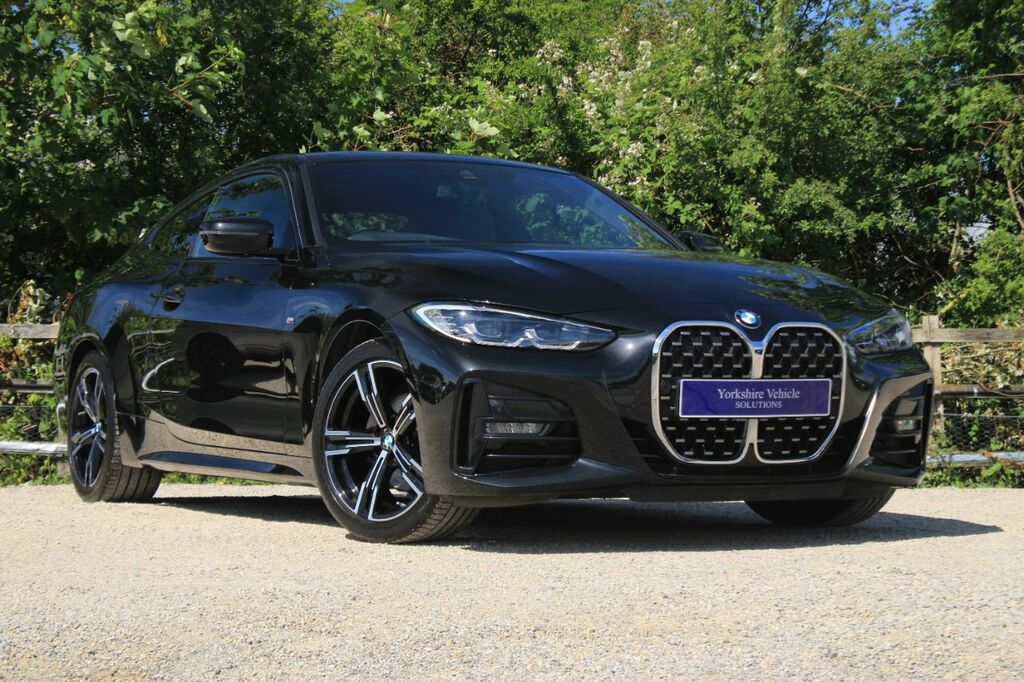 BMW 4 Series 2.0 420D Mht M Sport Xdrive Euro 6 Ss Black