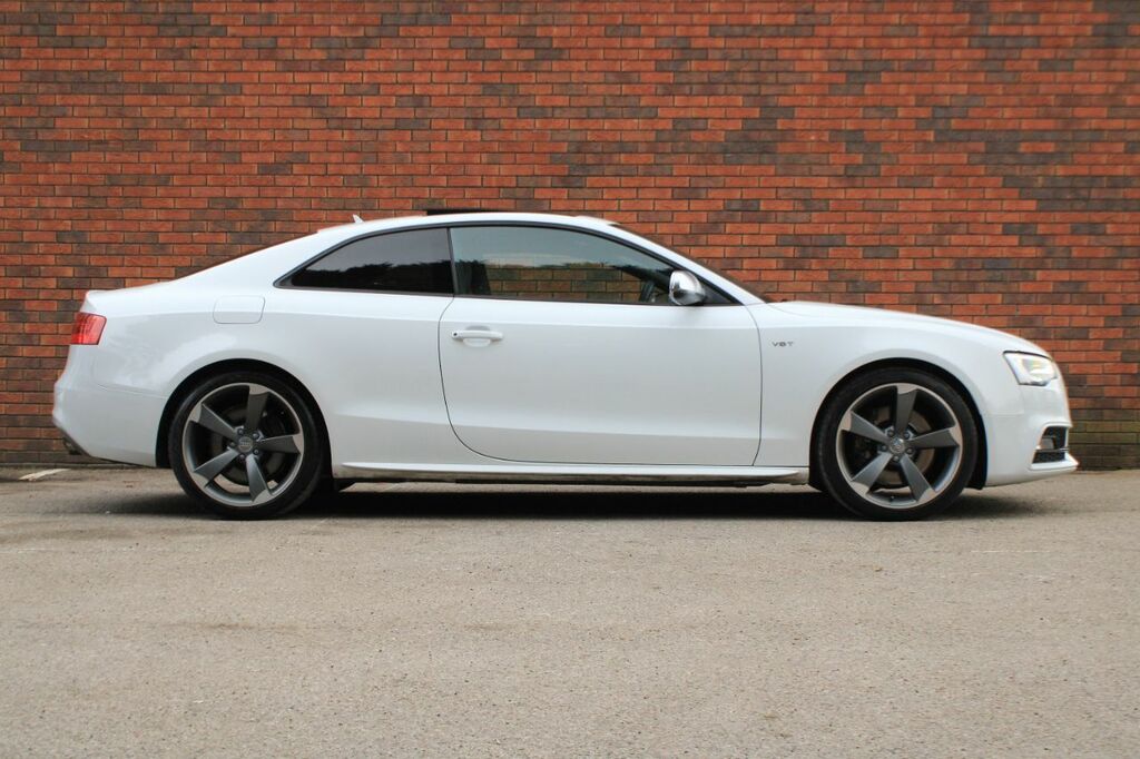 Audi S5 3.0 Tfsi V6 Black Edition S Tronic Quattro Euro 6 White #2