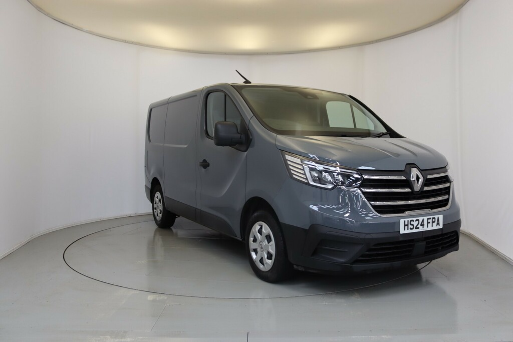 Renault Trafic Sl30 Blue Dci 130 Advance Safety Van Grey