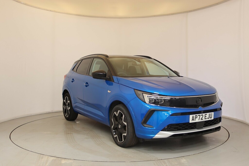 Vauxhall Grandland 1.2 Turbo Ultimate AP72EJU Blue