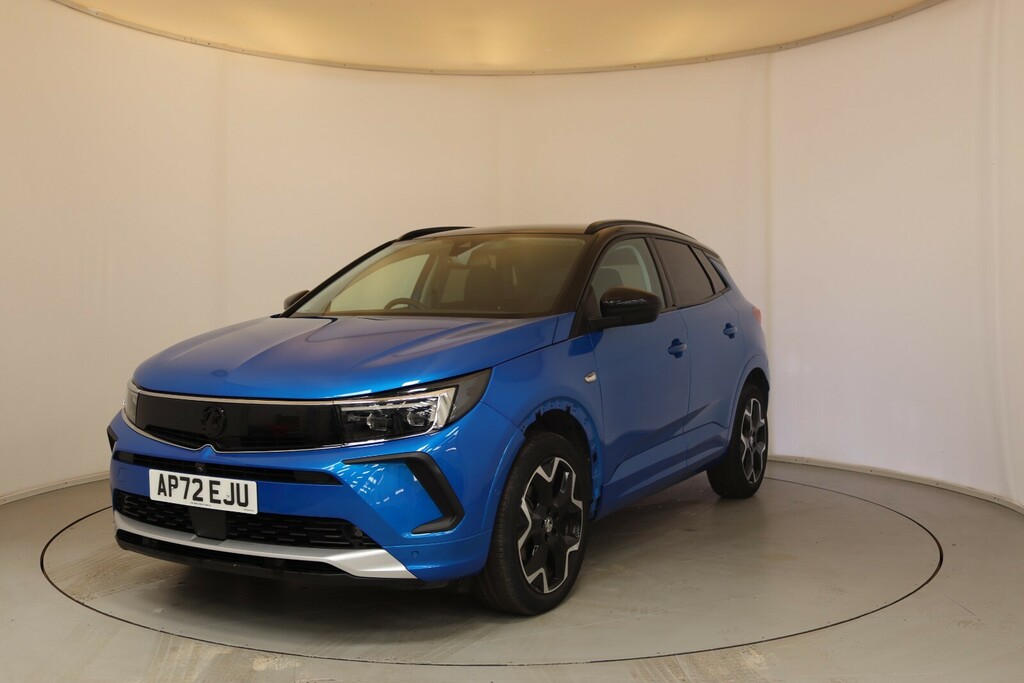 Vauxhall Grandland 1.2 Turbo Ultimate AP72EJU Blue #3