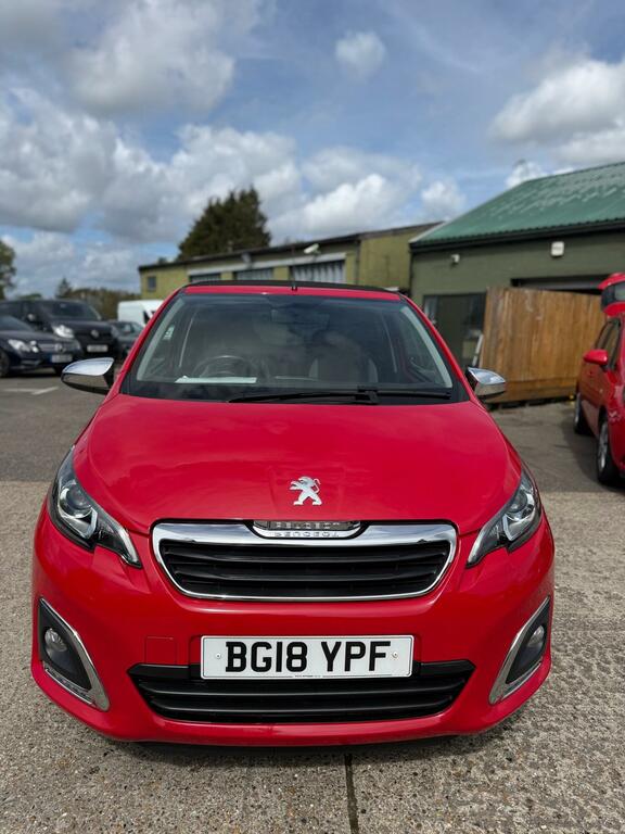Peugeot 108 1.0 Allure 2-Tronic BG18YPF Red #2