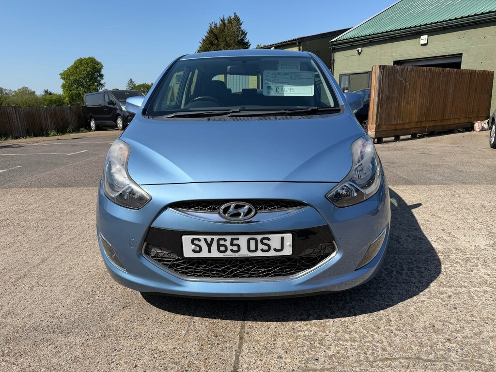 Hyundai Ix20 1.6 Active SY65OSJ Blue #4