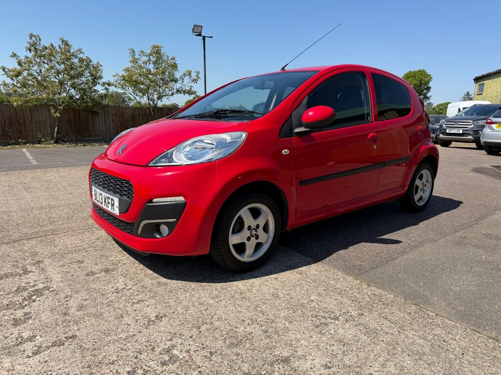 Peugeot 107 1.0 Allure 2-Tronic Red #3