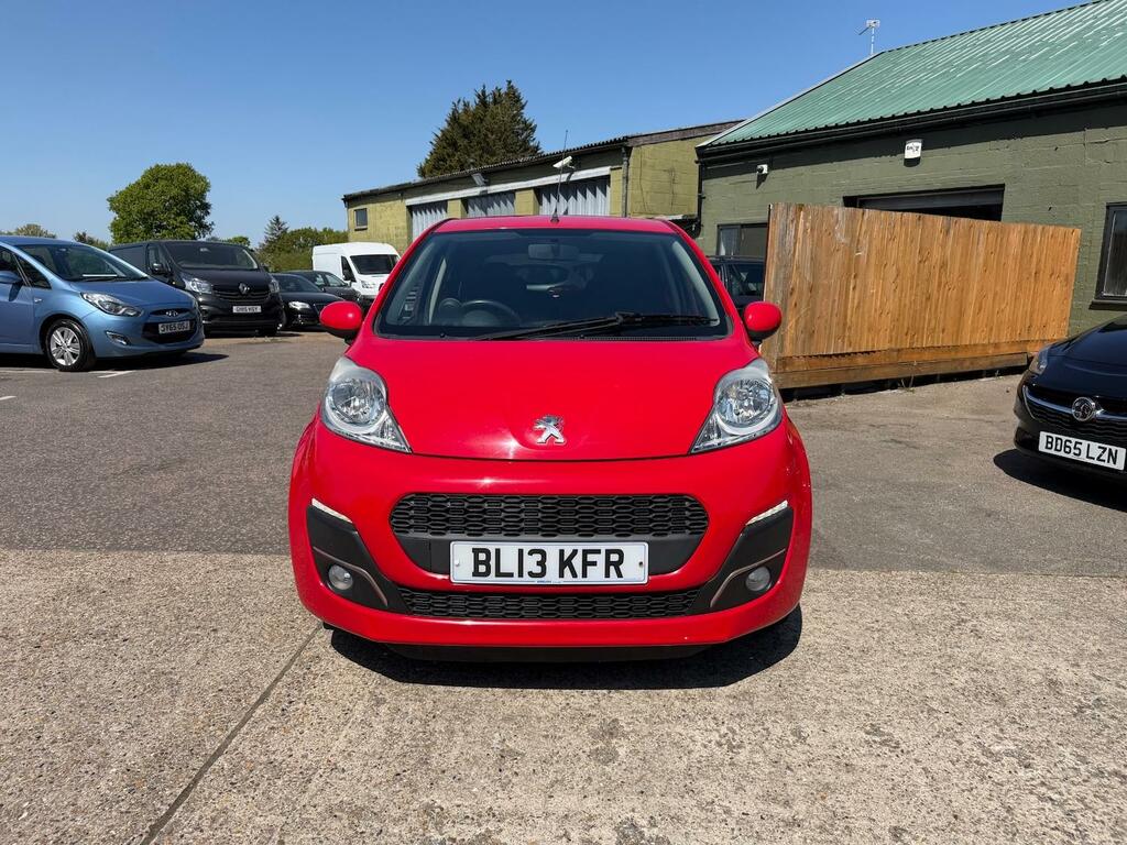 Peugeot 107 1.0 Allure 2-Tronic Red #2