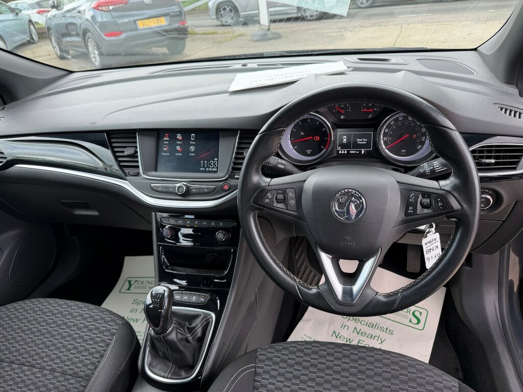 Vauxhall Astra 1.4T 16V 150 Sri AF16KNB Grey #6