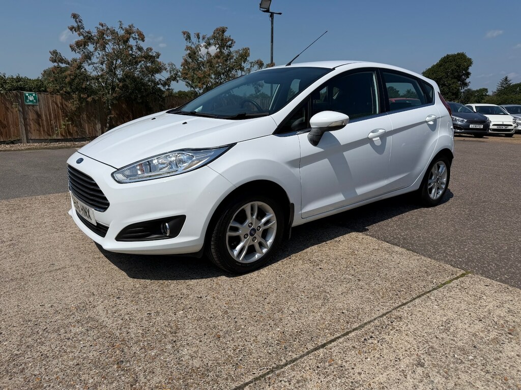 Ford Fiesta 1.0 Ecoboost Zetec White #3