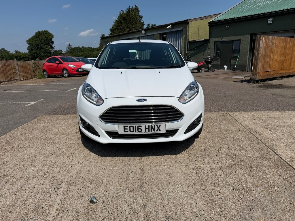Ford Fiesta 1.0 Ecoboost Zetec White #4