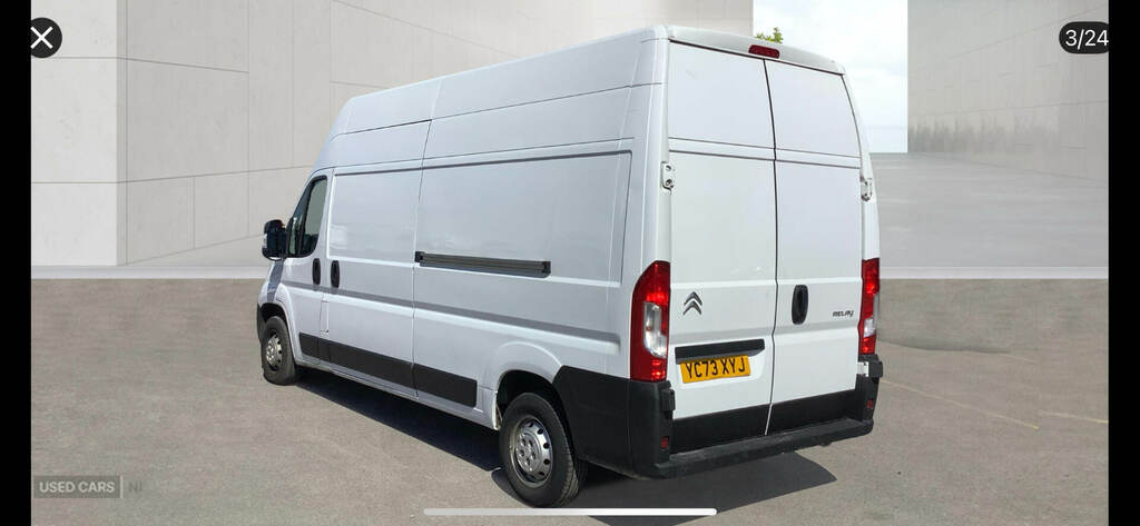 Citroen Relay 2.2 Bluehdi H3 Van 140Ps Enterprise Edition YC73XYJ White #5