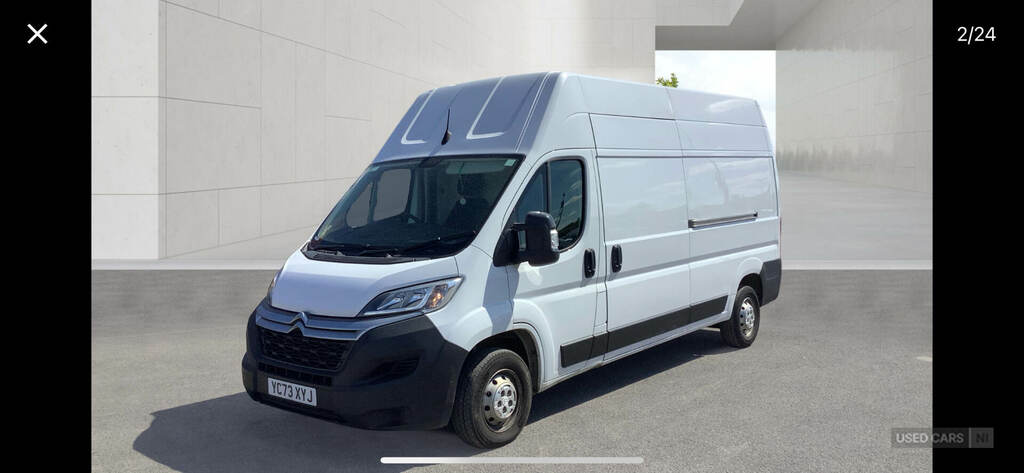 Citroen Relay 2.2 Bluehdi H3 Van 140Ps Enterprise Edition YC73XYJ White #3