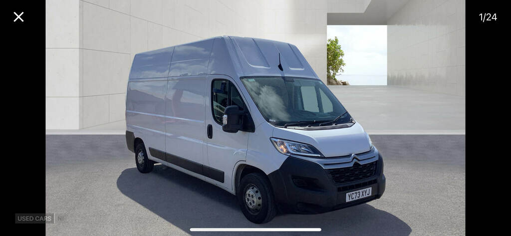 Citroen Relay 2.2 Bluehdi H3 Van 140Ps Enterprise Edition White
