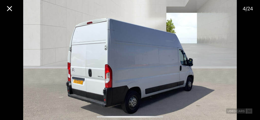 Citroen Relay 2.2 Bluehdi H3 Van 140Ps Enterprise Edition YC73XYJ White #6