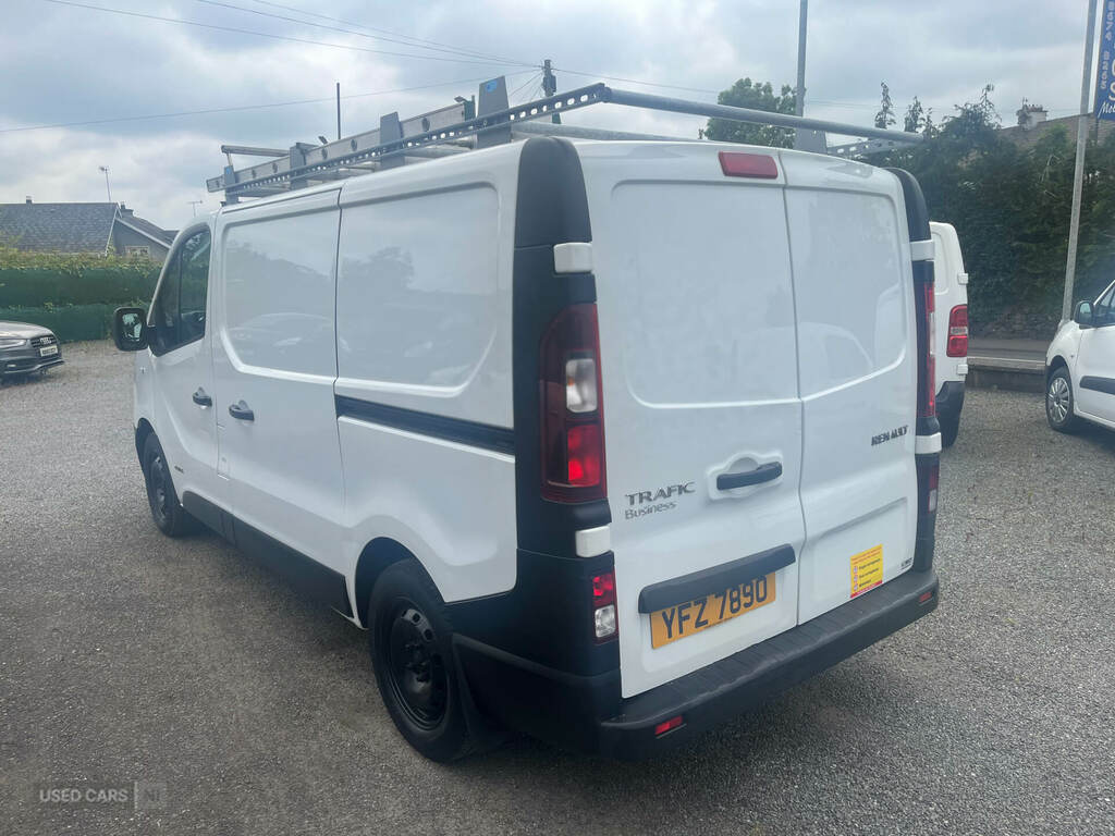 Renault Trafic Sl29dci 115 Business Van White #4