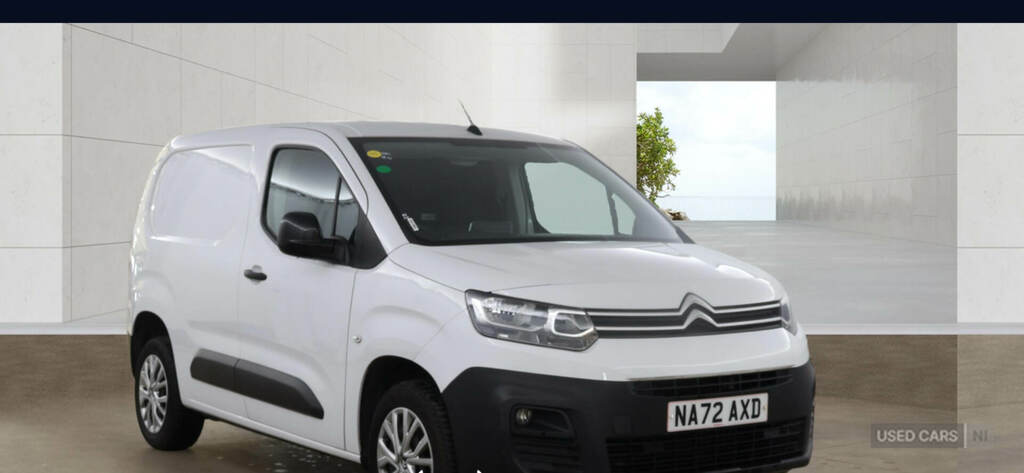 Citroen Berlingo 1.5 Bluehdi 1000Kg Enterprise Pro 100Ps 6 Speed White