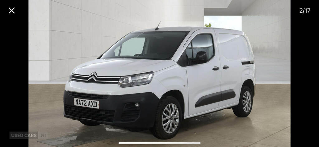 Citroen Berlingo 1.5 Bluehdi 1000Kg Enterprise Pro 100Ps 6 Speed White #5