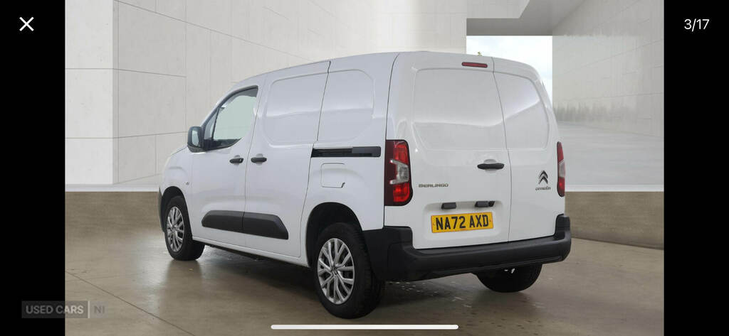 Citroen Berlingo 1.5 Bluehdi 1000Kg Enterprise Pro 100Ps 6 Speed White #6