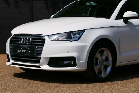 Audi A1 1.4 A1 Sportback SH66UKB White #6