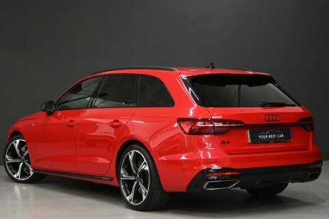 Audi A4 2.0 A4 Black Red #2