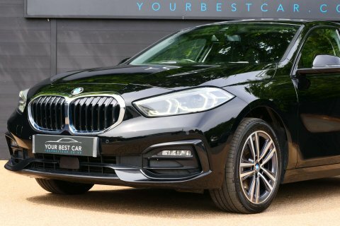 BMW 1 Series 1.5 118I Sport YH24UED Black #5