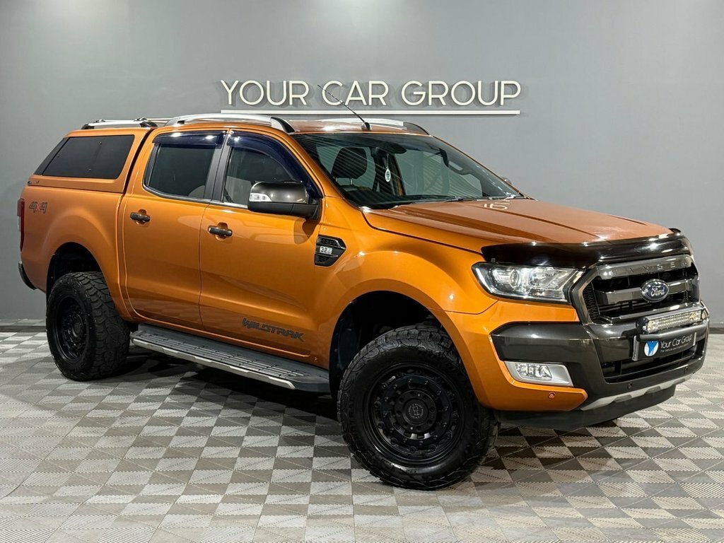 Ford Ranger 3.2 Tdci Wildtrak Pickup Double Cab Aut Orange
