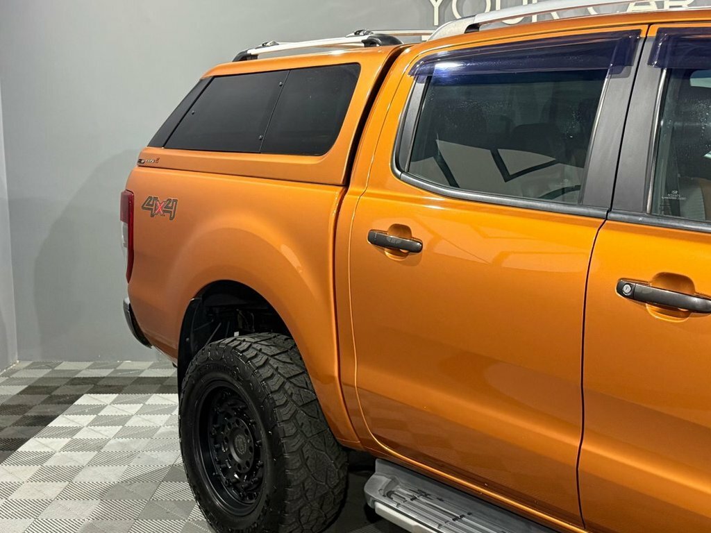 Ford Ranger 3.2 Tdci Wildtrak Pickup Double Cab Aut NX66YYF Orange #3