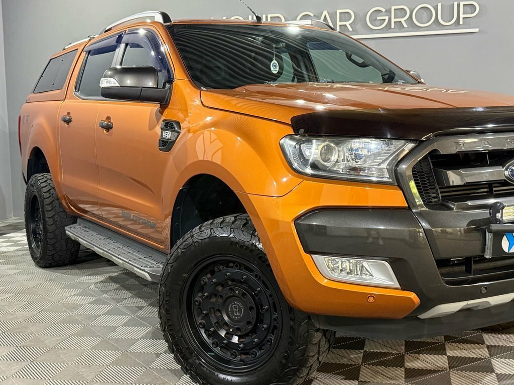 Ford Ranger 3.2 Tdci Wildtrak Pickup Double Cab Aut NX66YYF Orange #5