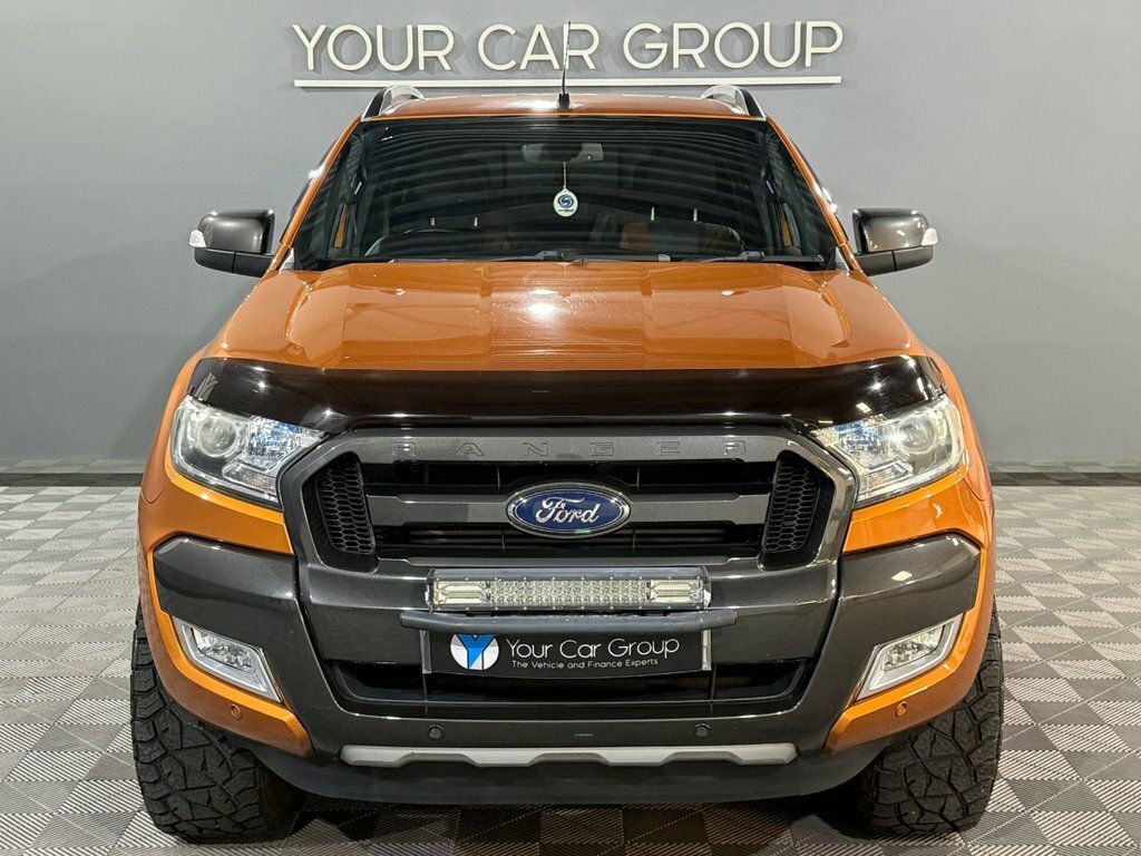 Ford Ranger 3.2 Tdci Wildtrak Pickup Double Cab Aut NX66YYF Orange #2