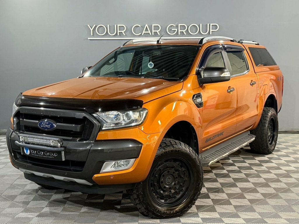Ford Ranger 3.2 Tdci Wildtrak Pickup Double Cab Aut NX66YYF Orange #6