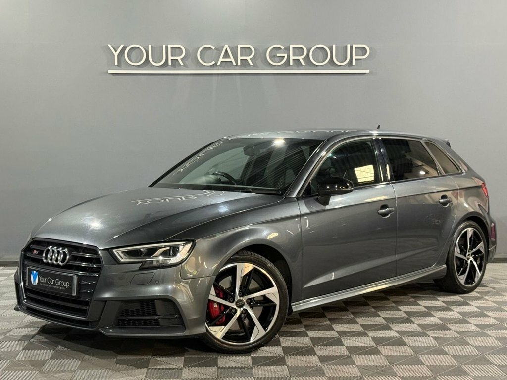 Audi S3 2.0 Tfsi Black Edition Sportback S Tron SJ19URY Grey #5