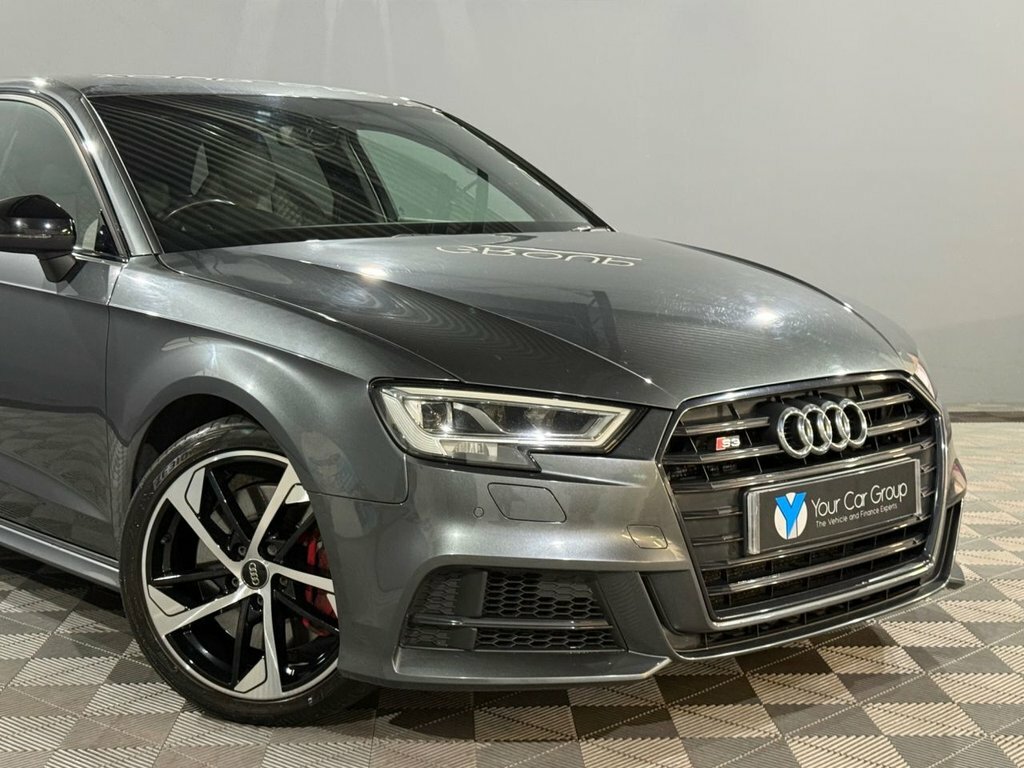Audi S3 2.0 Tfsi Black Edition Sportback S Tron SJ19URY Grey #6