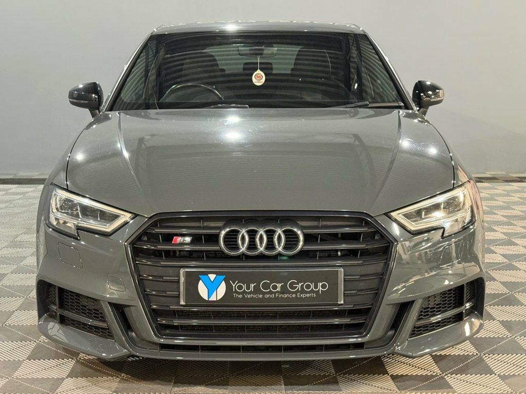 Audi S3 2.0 Tfsi Black Edition Sportback S Tron YF67NWZ Grey #3