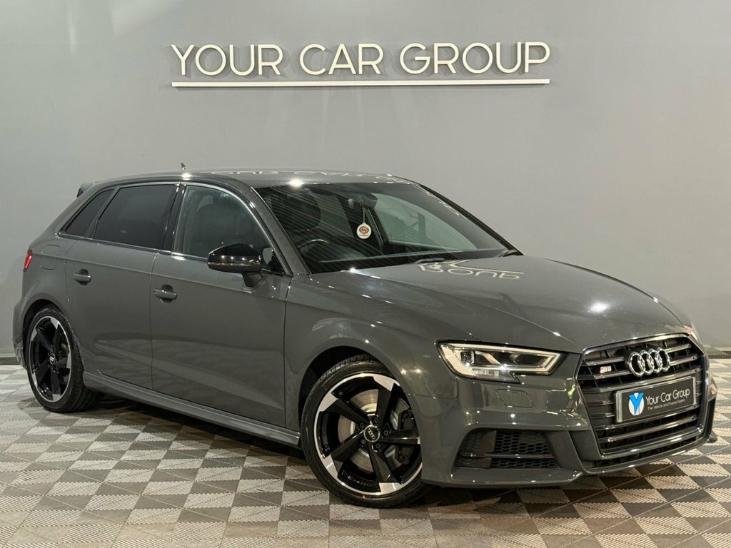 Audi S3 2.0 Tfsi Black Edition Sportback S Tron Grey