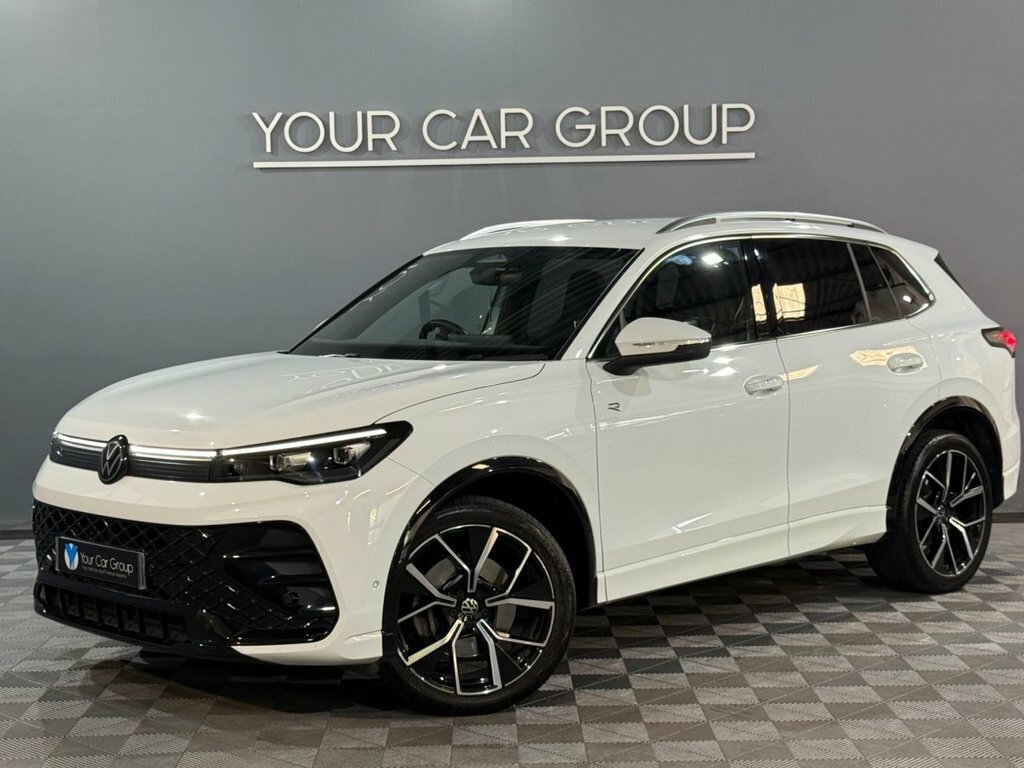 Volkswagen Tiguan 2.0 Tdi R-line Suv Dsg Euro 6 Ss 15 VK24ZGZ White #4