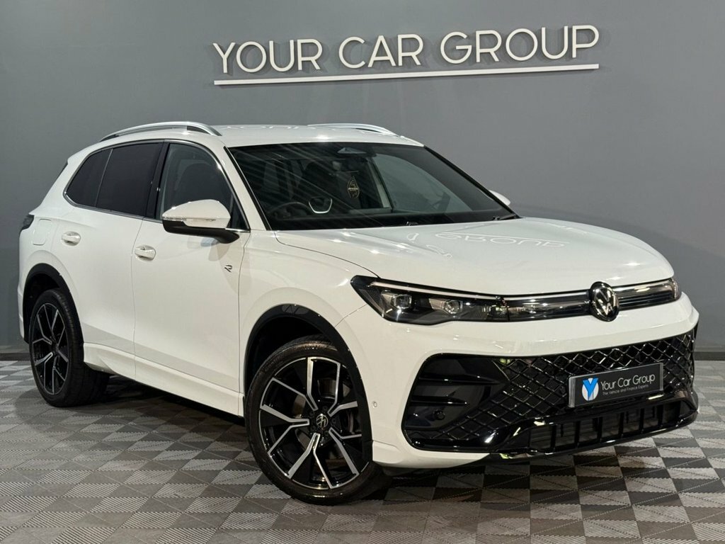 Volkswagen Tiguan 2.0 Tdi R-line Suv Dsg Euro 6 Ss 15 VK24ZGZ White #6