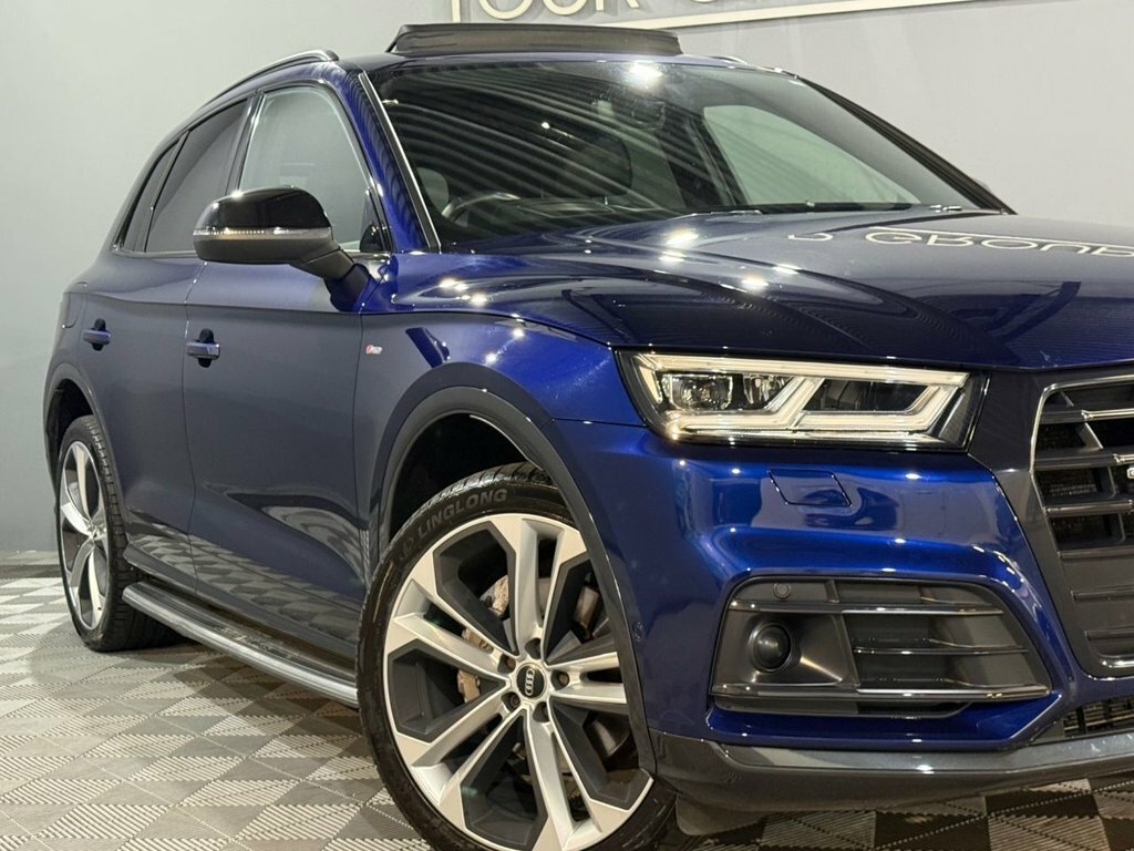 Audi Q5 2.0 Tdi 40 Vorsprung Suv S Tronic Quatt SA19NWU Blue #2