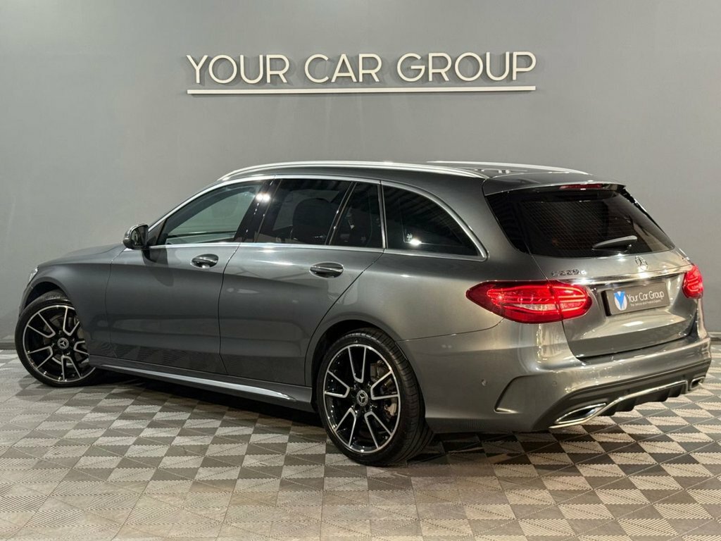 Mercedes-Benz C Class 2.0 C220d Amg Line Premium Estate G-t HV69PDX Grey #3