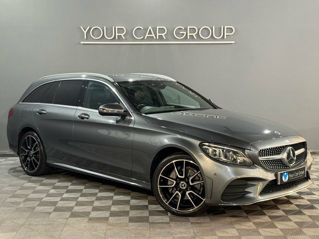 Mercedes-Benz C Class 2.0 C220d Amg Line Premium Estate G-t HV69PDX Grey