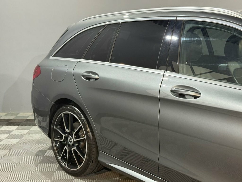 Mercedes-Benz C Class 2.0 C220d Amg Line Premium Estate G-t HV69PDX Grey #6