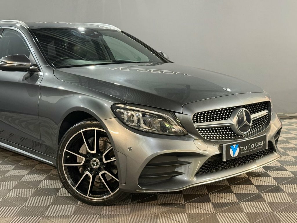 Mercedes-Benz C Class 2.0 C220d Amg Line Premium Estate G-t HV69PDX Grey #2