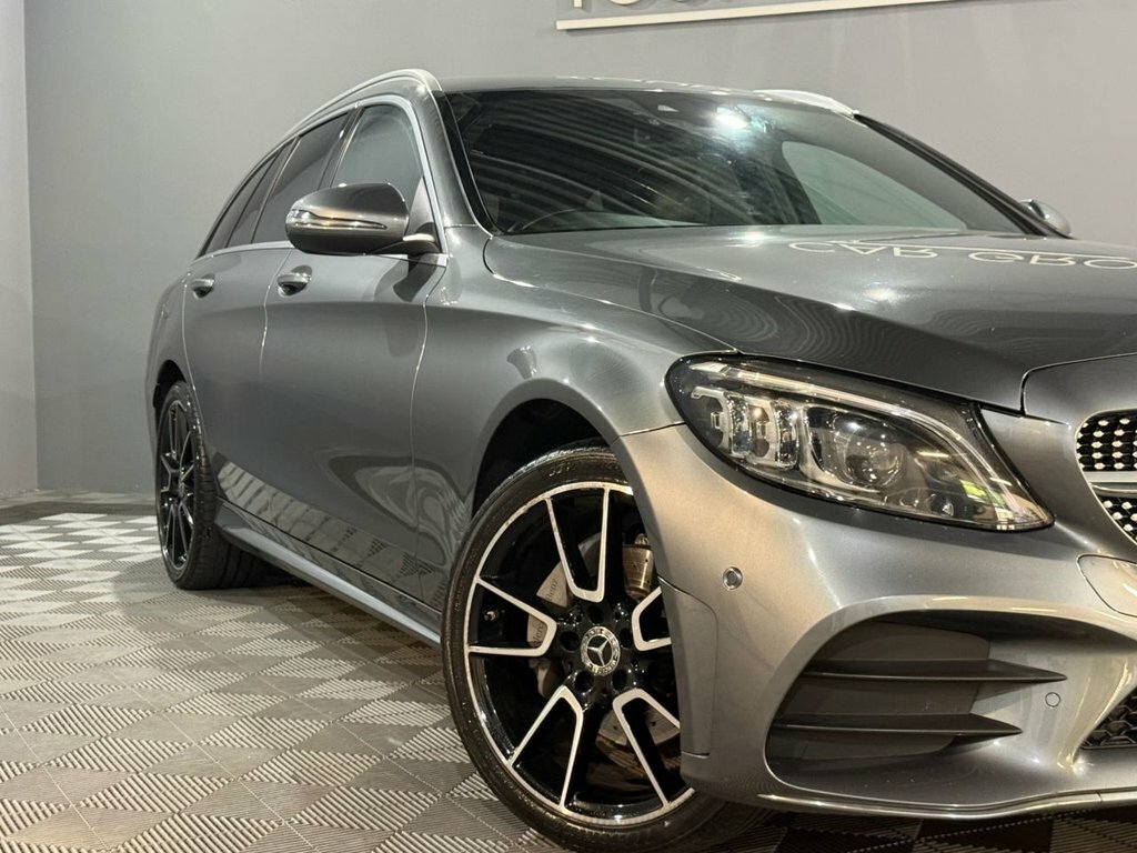 Mercedes-Benz C Class 2.0 C220d Amg Line Premium Estate G-t HV69PDX Grey #4