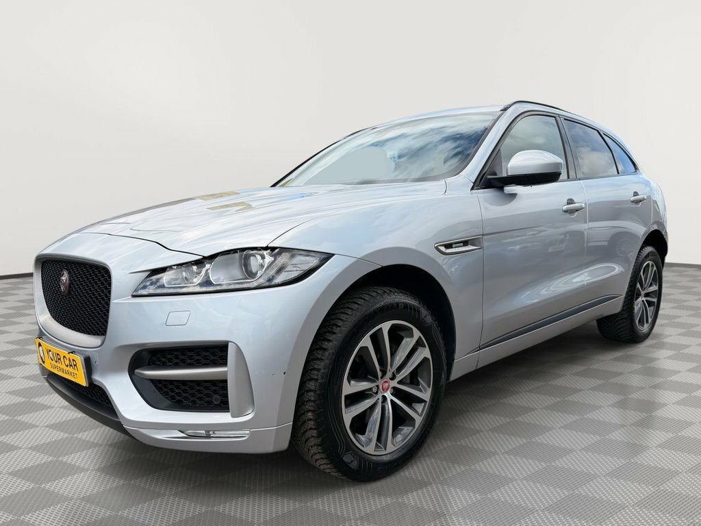 Jaguar F-Pace 2L R-sport SW17WZU Silver #4