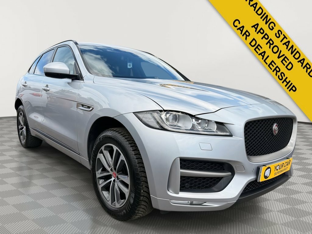 Jaguar F-Pace 2L R-sport SW17WZU Silver #2