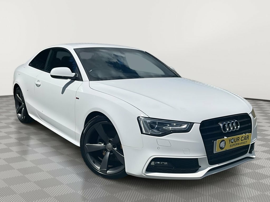 Audi A5 2L Black Edition NK13XJE White #3