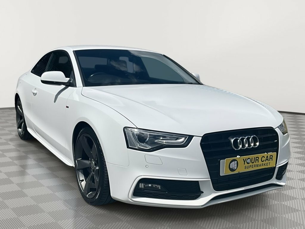 Audi A5 2L Black Edition NK13XJE White #4