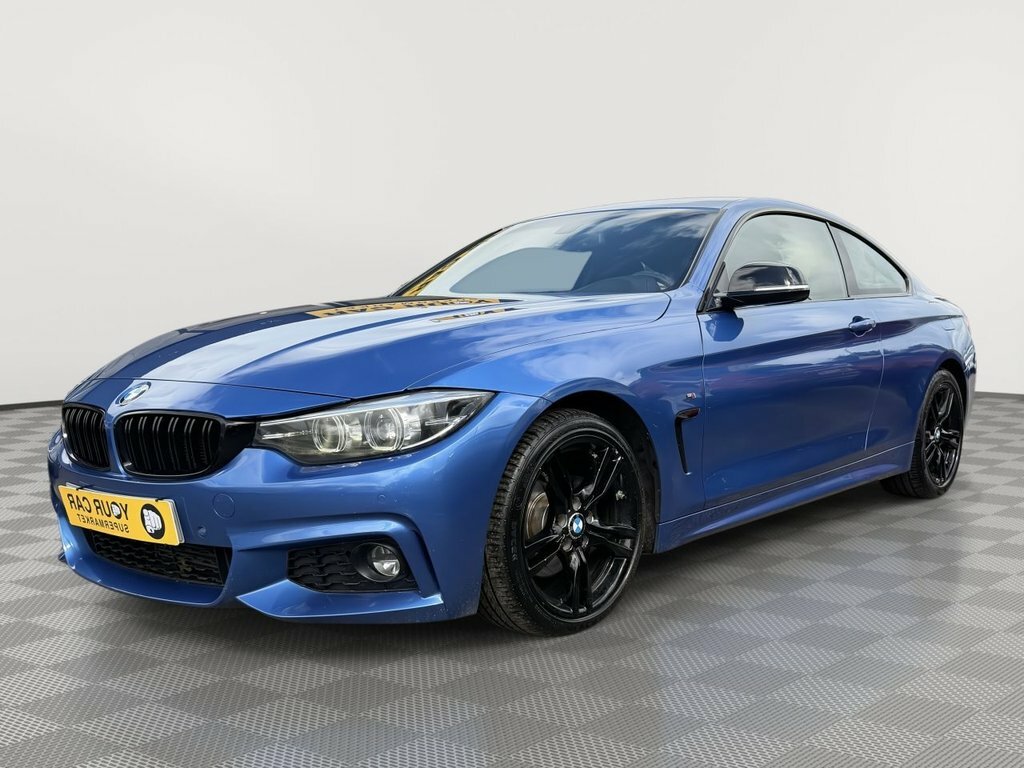 BMW 4 Series Gran Coupe 2L M Sport BH19OMR Blue #4