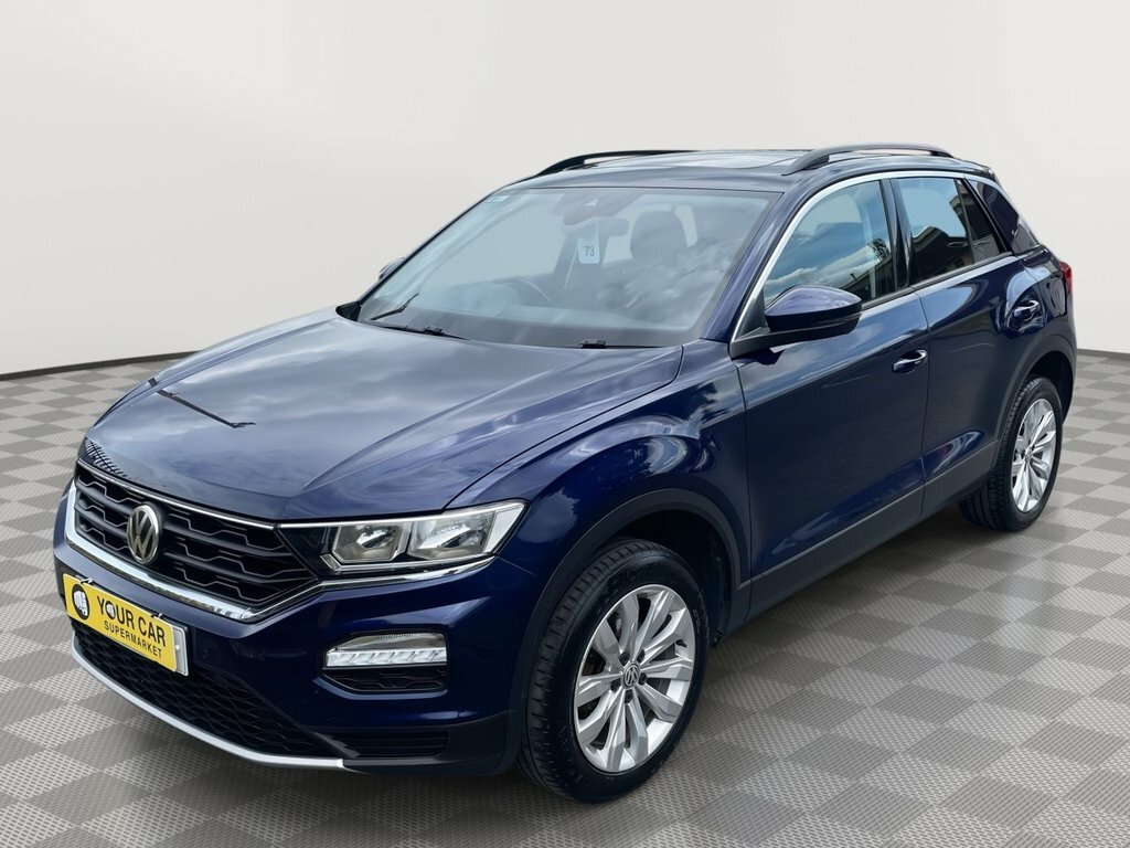 Volkswagen T-Roc 1.5L Se YH19KPE Blue #4