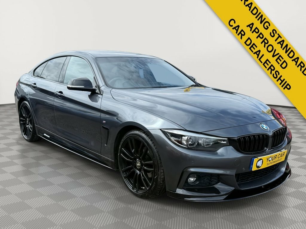 BMW 4 Series Gran Coupe 2L M Sport YD68OHX Grey #2