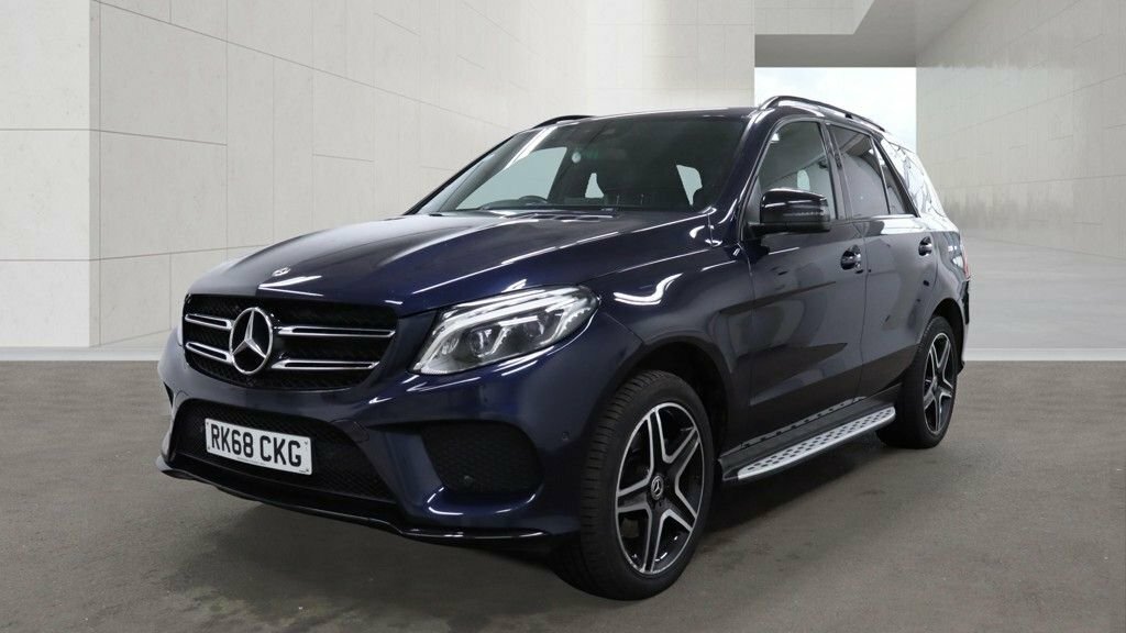Mercedes-Benz GLE Class 3L Amg Night Edition RK68CKG Blue #2